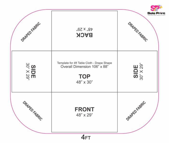 Solo Print Table Cloth print