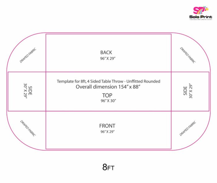 Solo Print Table Cloth print